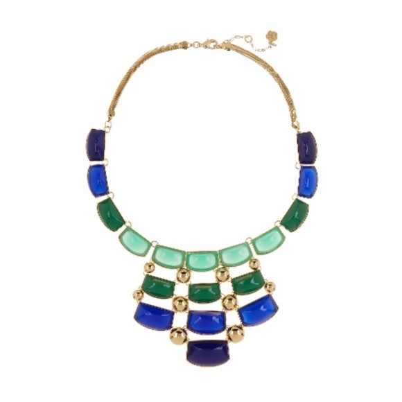 💕TRINA TURK💕 Stone & Sphere Statement Necklace - Picture 2 of 8